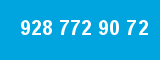 928 772 90 72 928 772 90 72